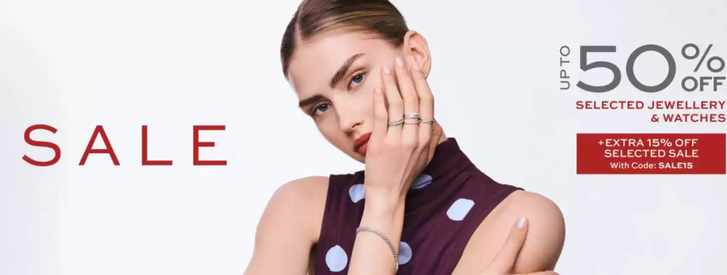 H. Samuel catalogue | Up To 50% Off Selected Jewellery & Watches  | 2026-07-23T00:00:00.000Z - 2026-08-01T00:00:00.000Z