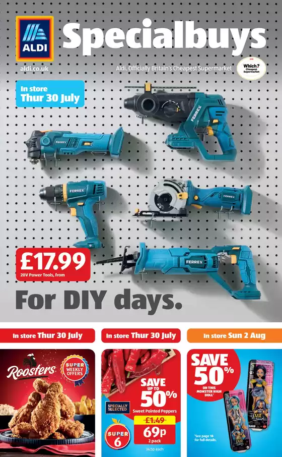 Aldi catalogue in Melton Mowbray | Top offers for smart savers | 2026-07-30T00:00:00.000Z - 2026-08-02T00:00:00.000Z