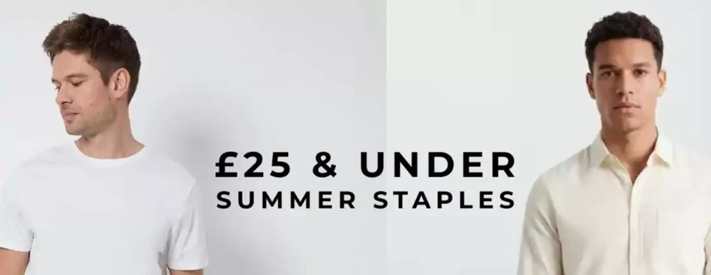 Burton catalogue | £25 & Under Summer Staples | 2026-07-27T00:00:00.000Z - 2026-08-12T00:00:00.000Z