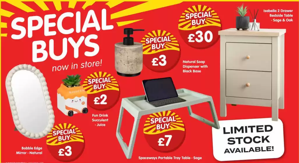 B&M Stores catalogue | Special Buys`  | 2026-07-27T00:00:00.000Z - 2026-08-21T00:00:00.000Z