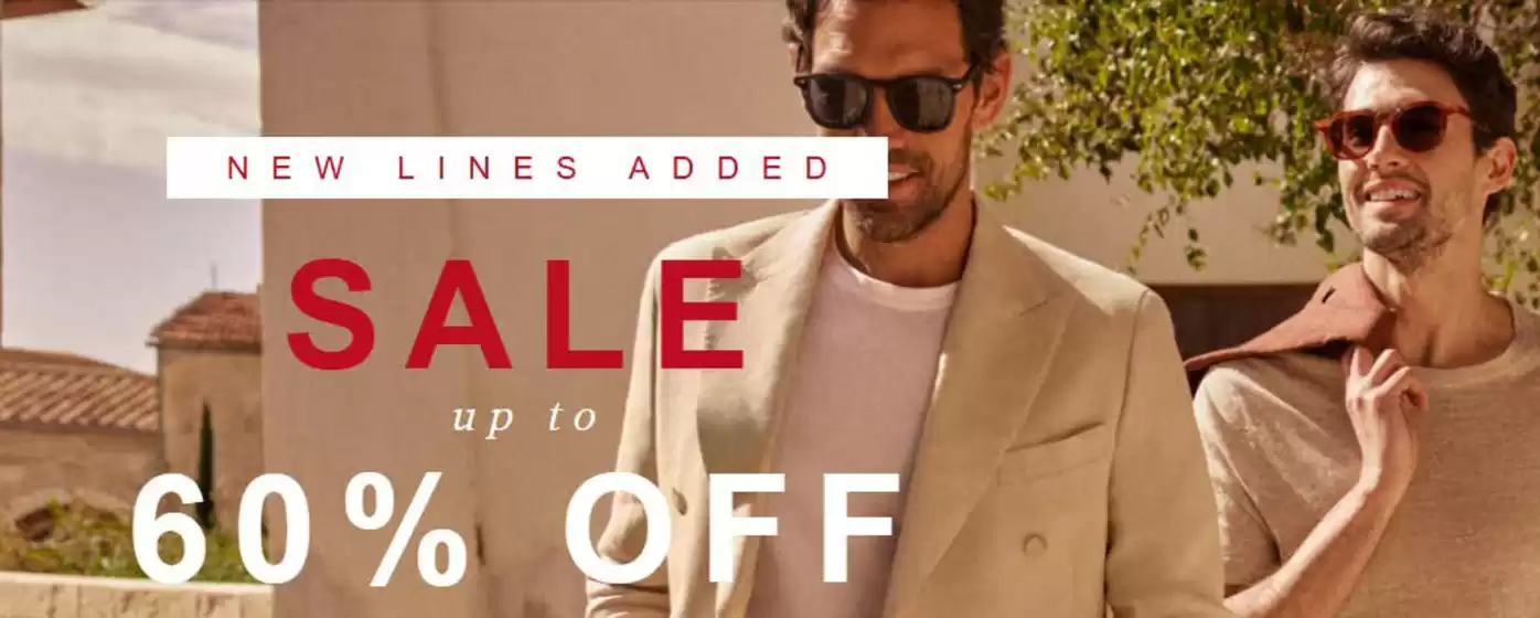 Hawes & Curtis catalogue | New Lines Added Sale Up To 60% Off | 2026-07-31T00:00:00.000Z - 2026-08-22T00:00:00.000Z