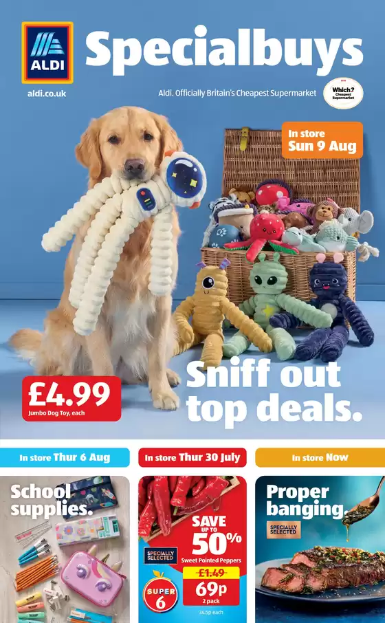 Aldi catalogue | Great discounts on selected products | 2026-07-30T00:00:00.000Z - 2026-08-09T00:00:00.000Z
