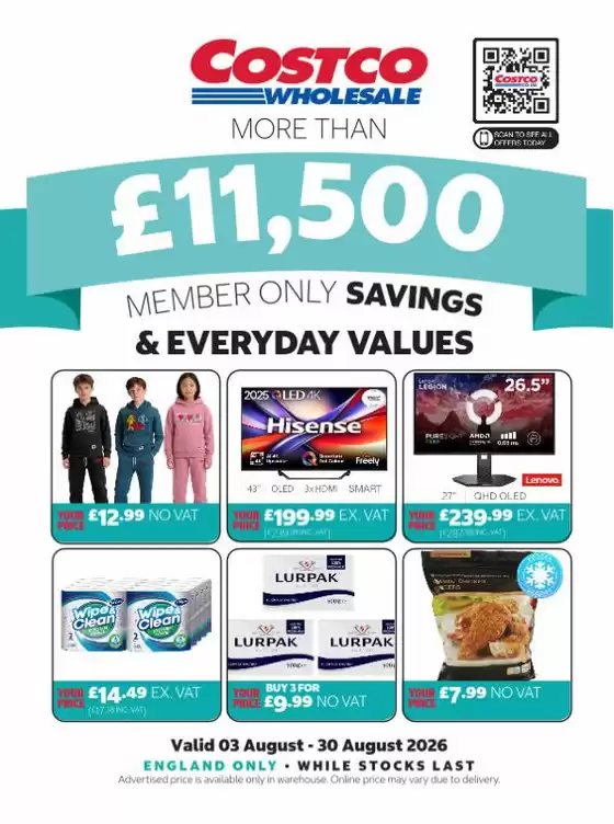 Costco catalogue | Member-Only Savings | 2026-08-03T00:00:00.000Z - 2026-08-30T00:00:00.000Z