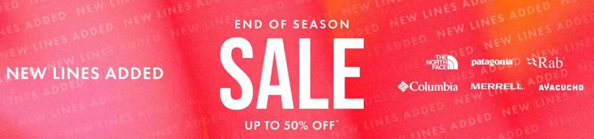 Snow + Rock catalogue | End Of Season Sale Up To 50% Off`` | 2026-08-05T00:00:00.000Z - 2026-08-18T00:00:00.000Z