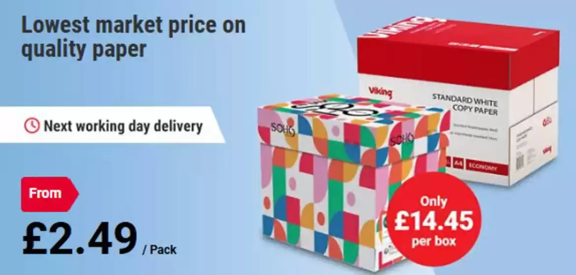 Viking Direct catalogue | Lowest Market Price On Quality Paper | 2026-08-07T00:00:00.000Z - 2026-08-22T00:00:00.000Z