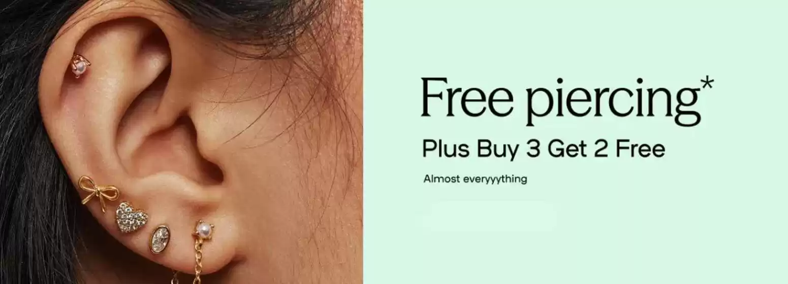 Claire's catalogue in Derby | Free Piercing | 2026-08-10T00:00:00.000Z - 2026-08-26T00:00:00.000Z