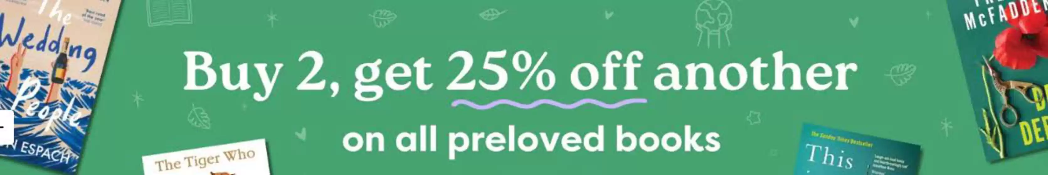 World Of Books catalogue | Buy, Get 25% Off Another On All Preloved Books | 2026-08-10T00:00:00.000Z - 2026-08-24T00:00:00.000Z