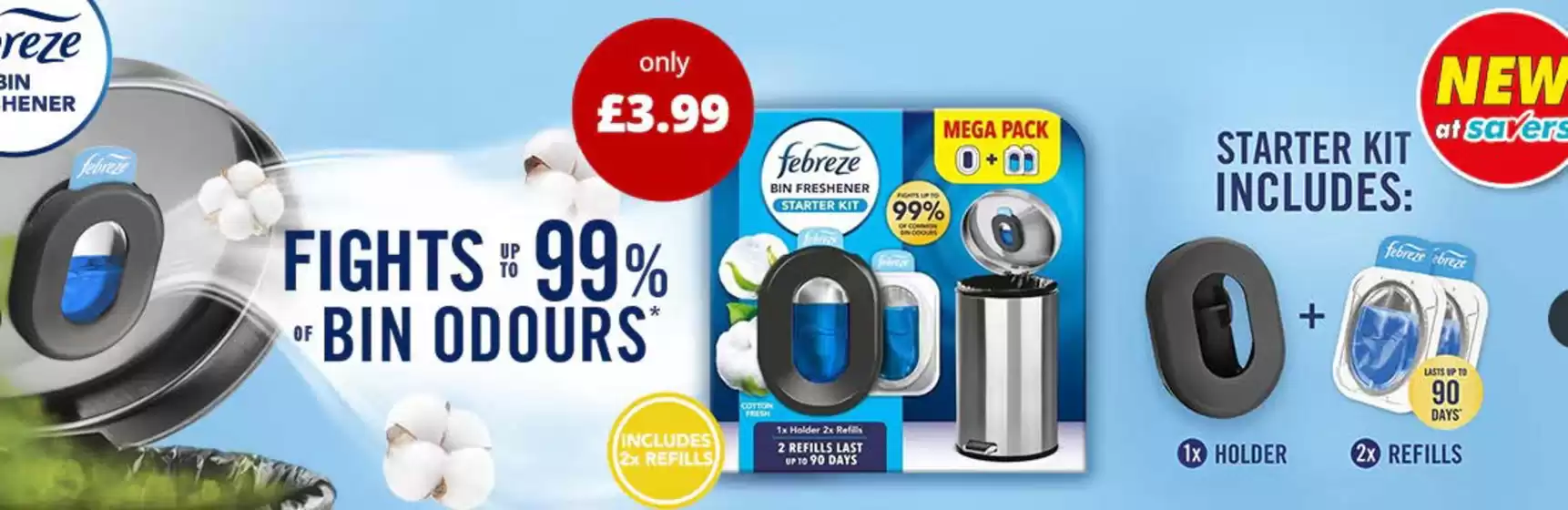 Savers catalogue in Hassocks | Fights Up To 99% Of Bin Odours | 2026-08-10T00:00:00.000Z - 2026-08-17T00:00:00.000Z