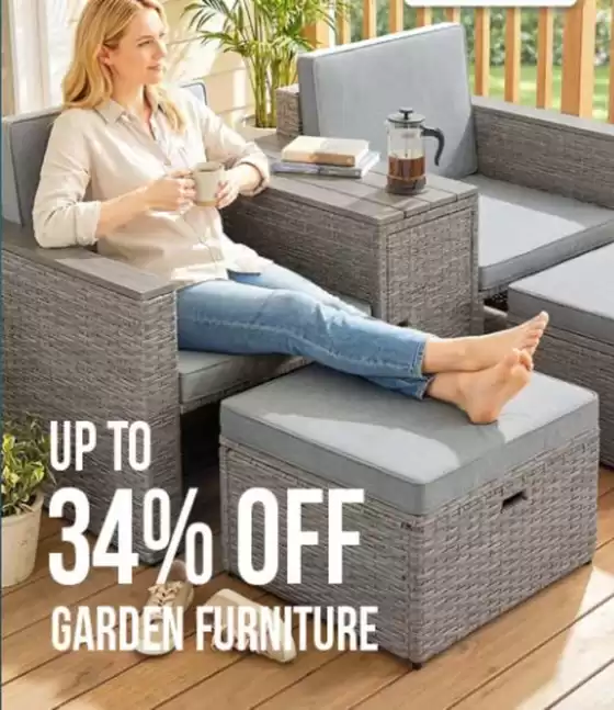 TJ Hughes catalogue in Datchet | Up To 34% Off Garden Furniture  | 2026-08-10T00:00:00.000Z - 2026-08-29T00:00:00.000Z