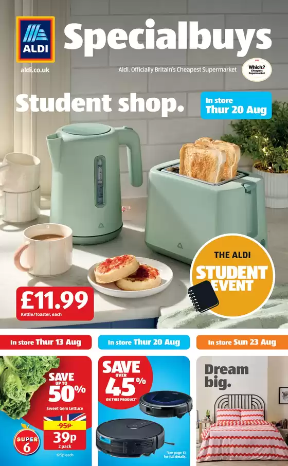 Aldi catalogue | Discover attractive offers | 2026-08-13T00:00:00.000Z - 2026-08-23T00:00:00.000Z