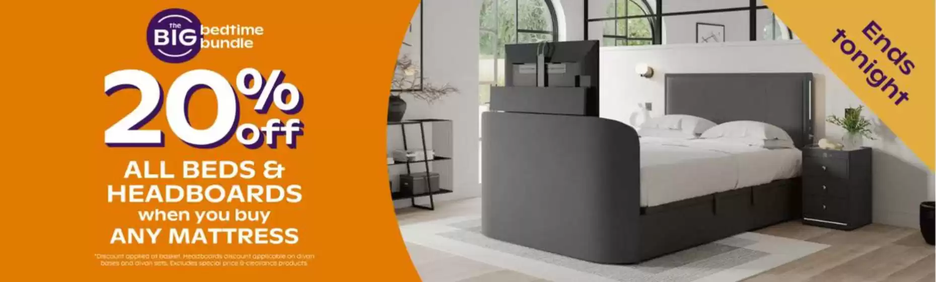 Bensons for Beds catalogue | 20% Off All Bend & Headboards | 2026-08-18T00:00:00.000Z - 2026-08-19T00:00:00.000Z