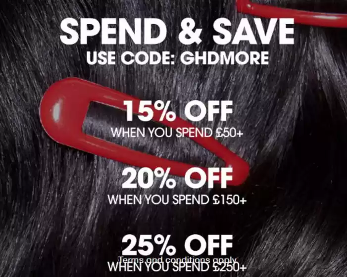 GHD catalogue in Little Clacton | Spend & Save | 2026-08-18T00:00:00.000Z - 2026-08-31T00:00:00.000Z
