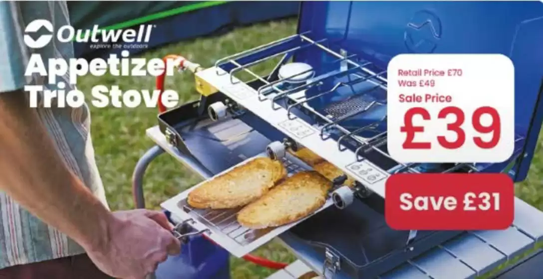 GO Outdoors catalogue in Little Clacton | Appetizer Trio Stove | 2026-08-19T00:00:00.000Z - 2026-09-16T00:00:00.000Z