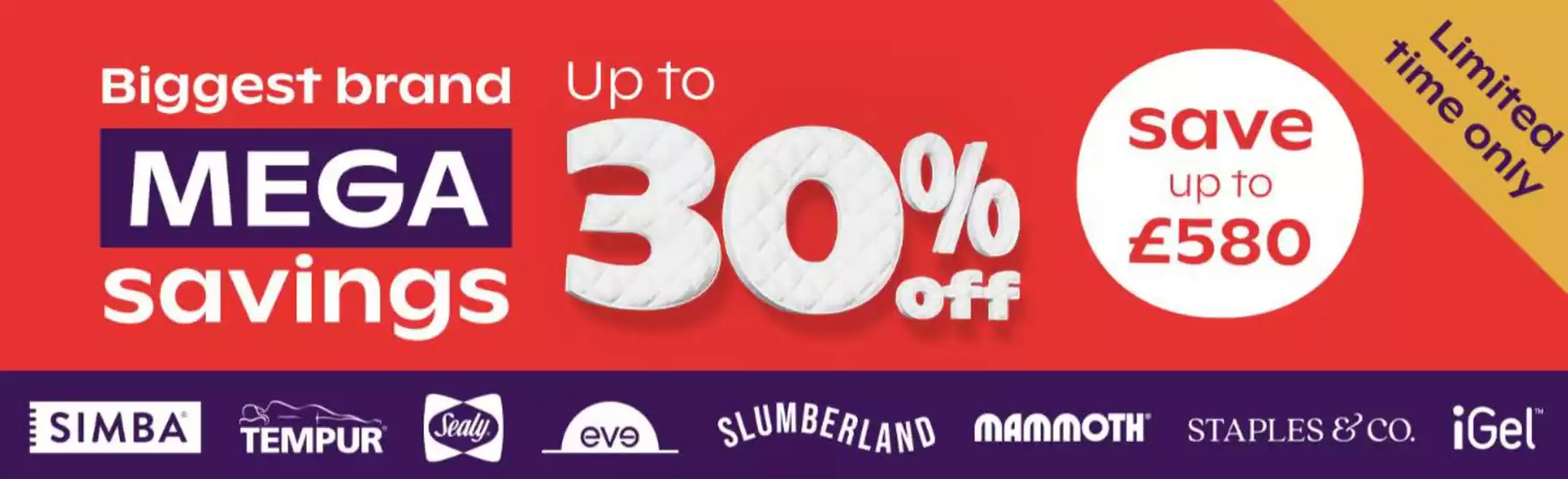 Bensons for Beds catalogue in Slough | Biggest Brand Mega Savings  | 2026-08-20T00:00:00.000Z - 2026-09-03T00:00:00.000Z