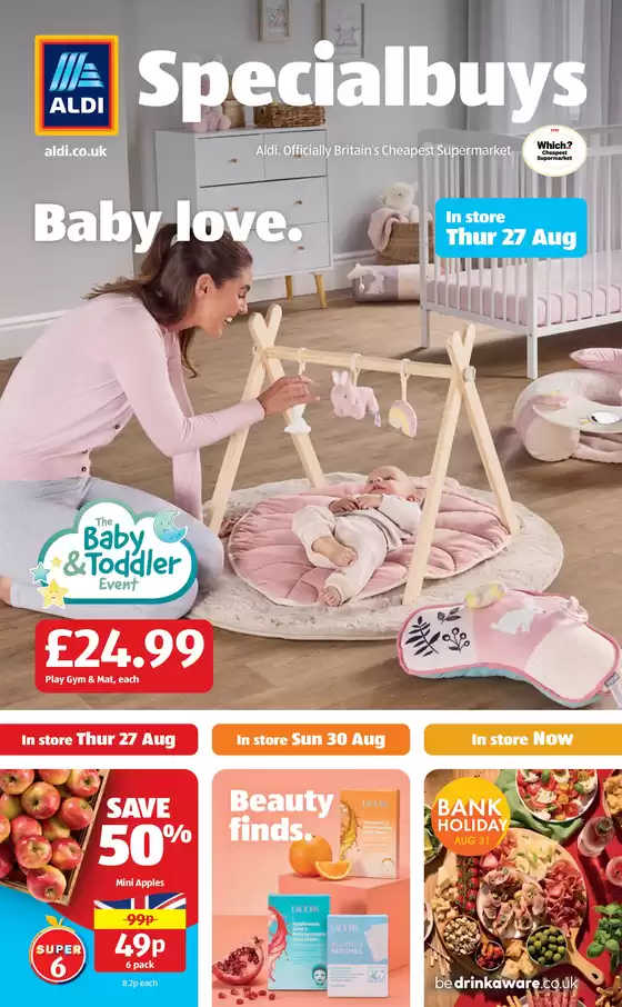 Aldi catalogue in Netherton | Attractive special offers for everyone | 2026-08-27T00:00:00.000Z - 2026-08-31T00:00:00.000Z