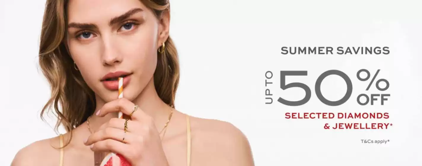 H. Samuel catalogue | Summer Savings Up To 50% Off  | 2026-08-25T00:00:00.000Z - 2026-09-14T00:00:00.000Z