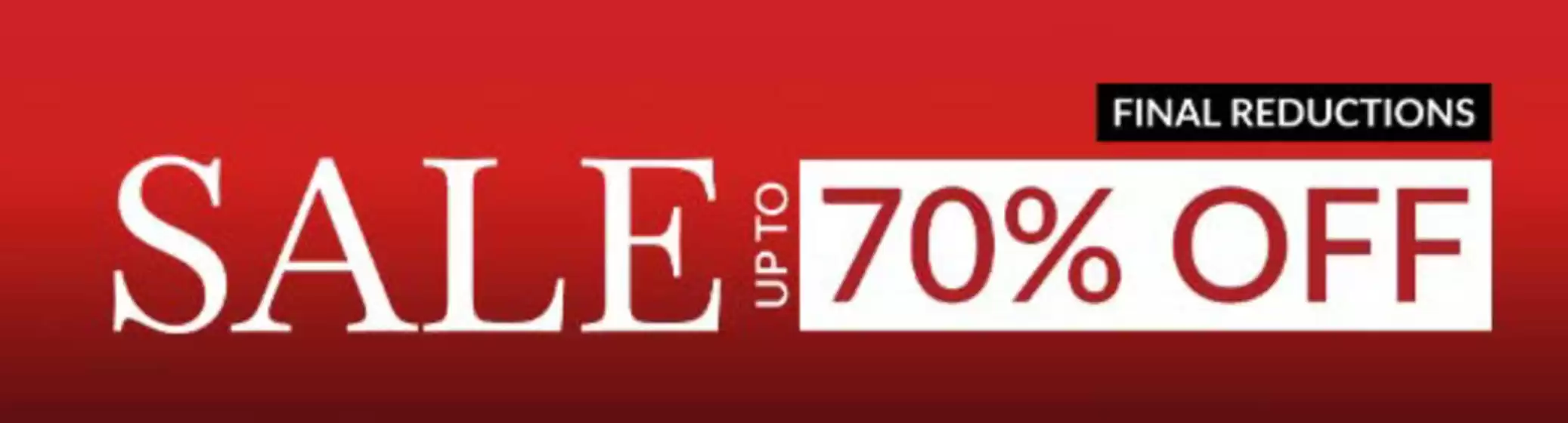 USC catalogue | Sale Up To 70% Off Final Reductions | 2026-08-25T00:00:00.000Z - 2026-09-09T00:00:00.000Z