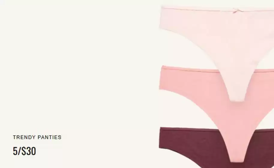 La Senza catalogue | Trendy Panties ! | 2026-08-26T00:00:00.000Z - 2026-09-21T00:00:00.000Z