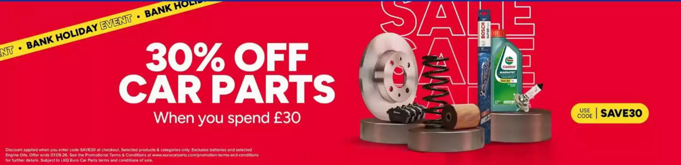 Euro Car Parts catalogue in Stock | 30% Off Car Parts  | 2026-08-26T00:00:00.000Z - 2026-09-08T00:00:00.000Z