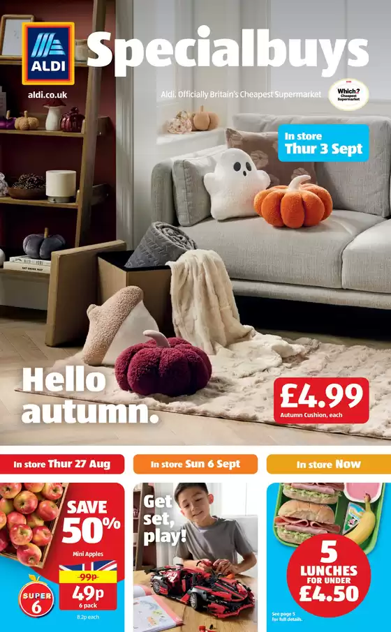 Aldi catalogue in Godstone | Our best offers for you | 2026-08-27T00:00:00.000Z - 2026-09-06T00:00:00.000Z