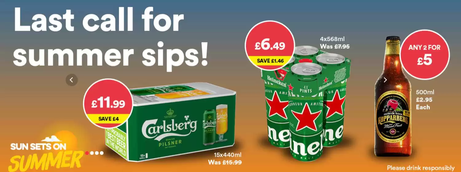 Costcutter catalogue | Last Call For Summer Sips!  | 2026-08-31T00:00:00.000Z - 2026-09-24T00:00:00.000Z
