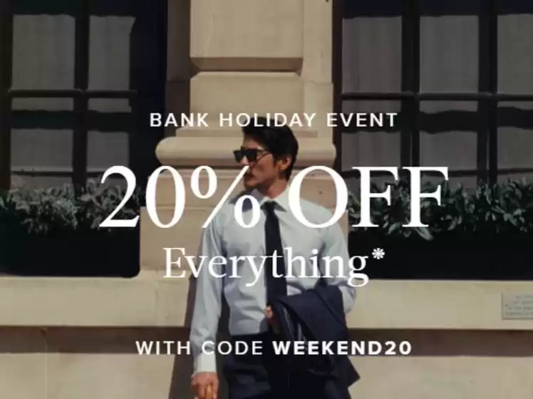 Hawes & Curtis catalogue in Whittlesey | Bank Holiday Event!  | 2026-09-01T00:00:00.000Z - 2026-09-21T00:00:00.000Z