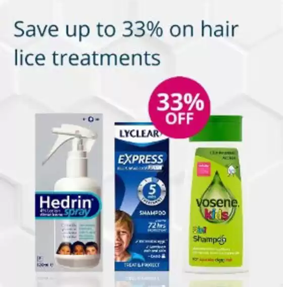 Lloyds Pharmacy catalogue in London | Save Up To 33% On Hair Lice Treatments | 2026-09-01T00:00:00.000Z - 2026-09-19T00:00:00.000Z