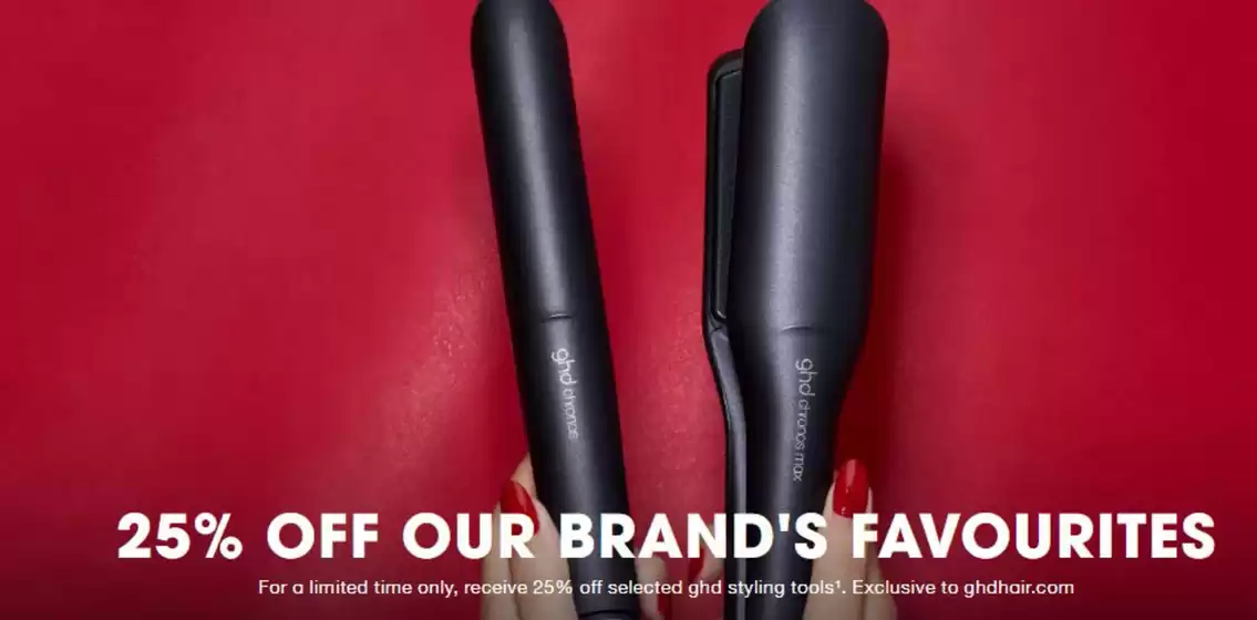 GHD catalogue in Gargrave | 25% Off Brand's Favourties | 2026-09-02T00:00:00.000Z - 2026-09-26T00:00:00.000Z