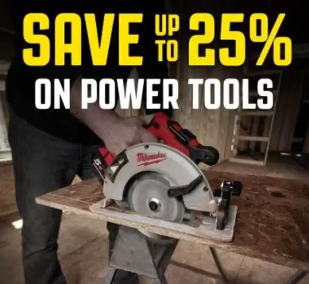 Toolstation catalogue in Caddington | Save Up To 25% On Power Tools! | 2026-09-02T00:00:00.000Z - 2026-09-20T00:00:00.000Z