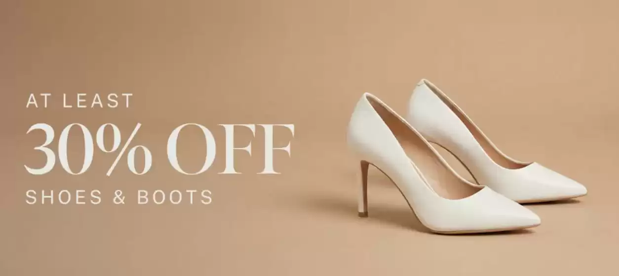 Dorothy Perkins catalogue | At Least 30% Off Shoes & Boots | 2026-09-09T00:00:00.000Z - 2026-09-27T00:00:00.000Z