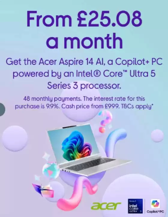 Currys catalogue in Liverpool | From £25.08 A Month | 2026-09-09T00:00:00.000Z - 2026-09-29T00:00:00.000Z