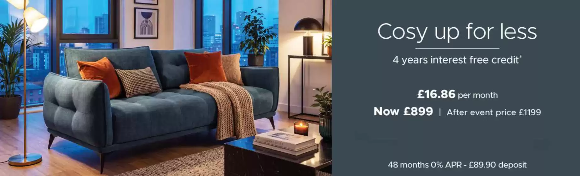 ScS catalogue | Cosy Up To For Less ! | 2026-09-10T00:00:00.000Z - 2026-10-02T00:00:00.000Z