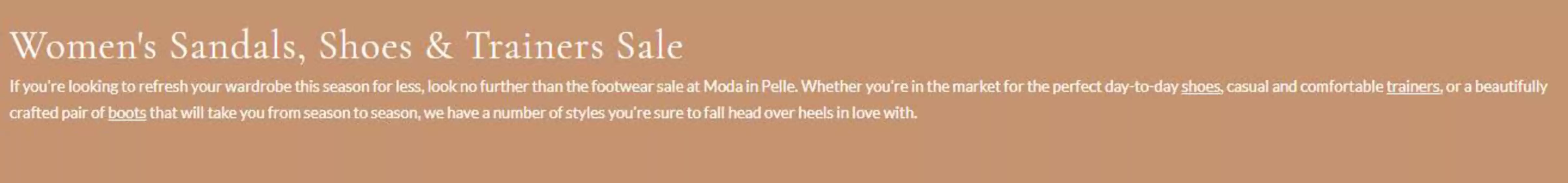 Moda In Pelle catalogue | Women's Sandals | 2026-09-14T00:00:00.000Z - 2026-10-03T00:00:00.000Z