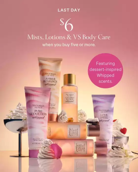 Victoria's Secret catalogue | Mists , Lotions & VS Body Care | 2026-09-15T00:00:00.000Z - 2026-09-29T00:00:00.000Z