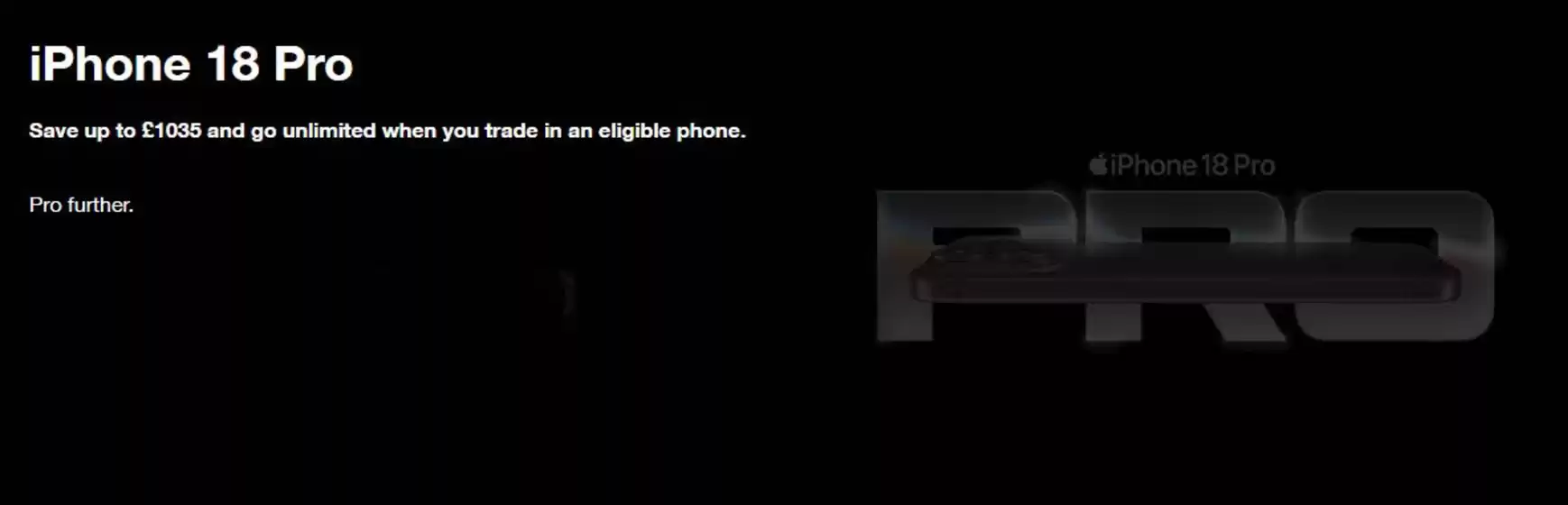 Three catalogue in Odiham | iPhone 18 Pro! | 2026-09-16T00:00:00.000Z - 2026-09-30T00:00:00.000Z