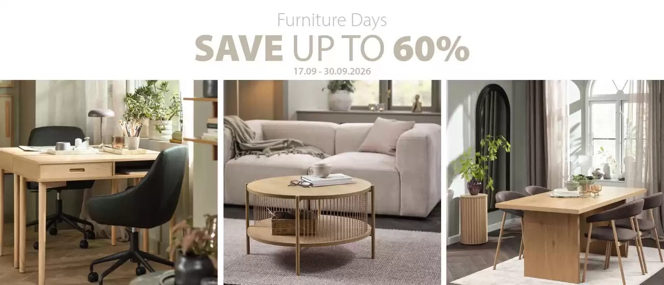 JYSK catalogue | JYSK weekly offers | 2026-09-17T00:00:00.000Z - 2026-09-30T00:00:00.000Z