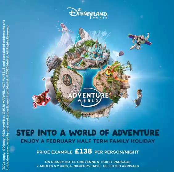Attraction Tickets catalogue | Step Into A World Of Adventure | 2026-09-23T00:00:00.000Z - 2027-10-22T00:00:00.000Z