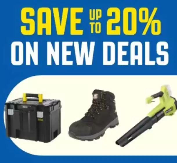 Toolstation catalogue in Ilkeston | SAve Up To 20% On New Deals | 2026-09-24T00:00:00.000Z - 2026-10-20T00:00:00.000Z