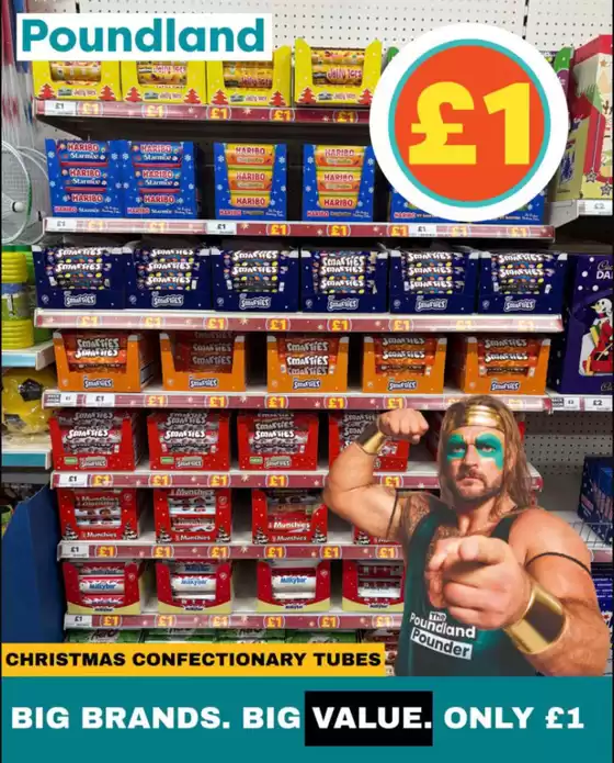 Poundland catalogue | Big Brands Big Values Only £1 | 2026-09-25T00:00:00.000Z - 2026-10-12T00:00:00.000Z