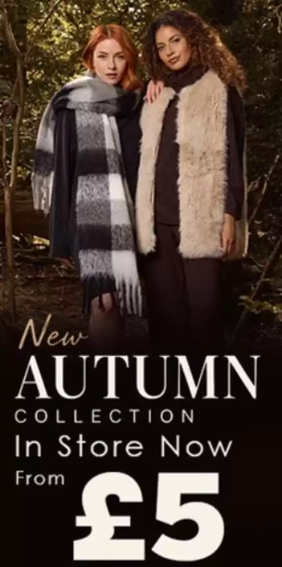 Poundland catalogue | New Autumn Collection In Store Now From £5 | 2026-09-25T00:00:00.000Z - 2026-10-18T00:00:00.000Z