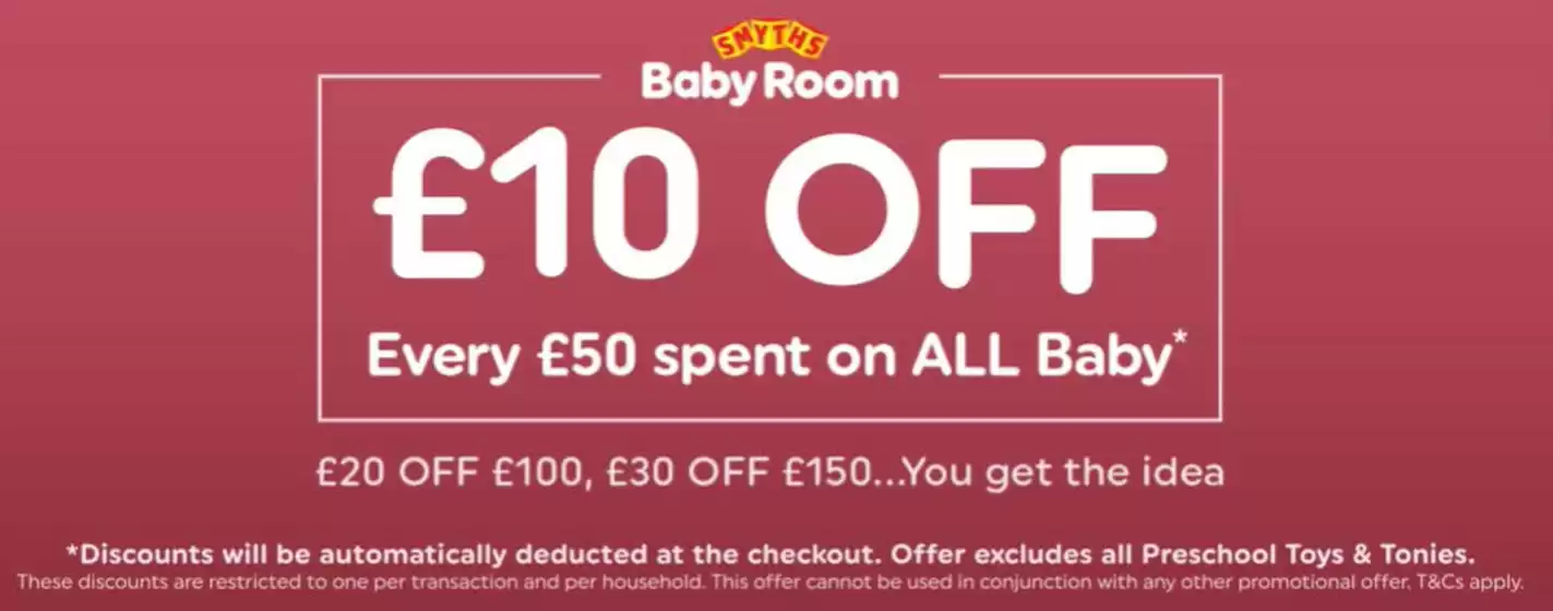 Smyths Toys catalogue | Baby Room | 2026-09-29T00:00:00.000Z - 2026-10-17T00:00:00.000Z