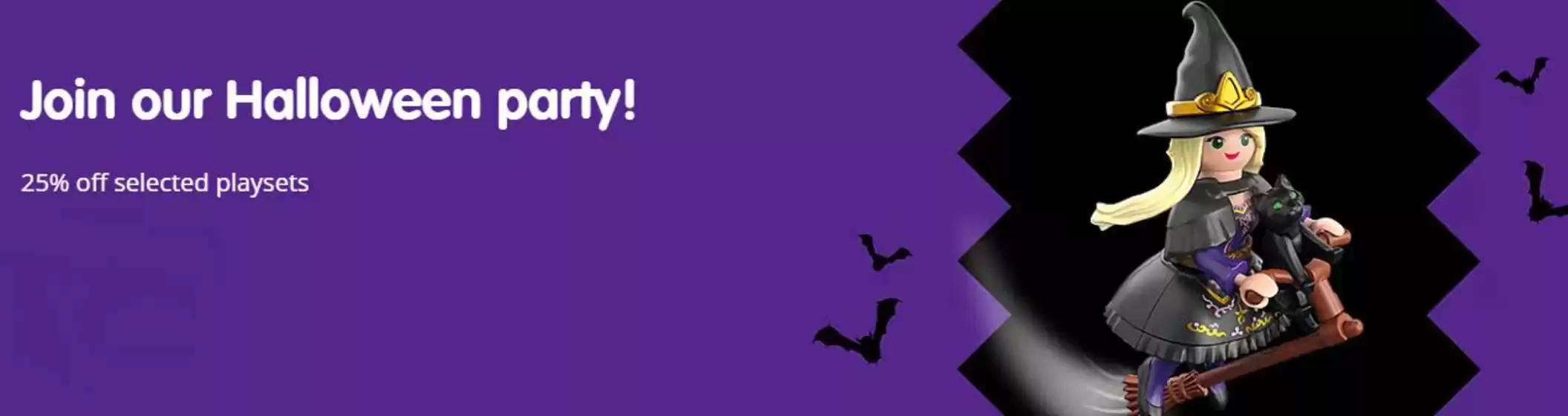 Playmobil catalogue in Sawtry | Join Our Halloween Patry!  | 2026-10-02T00:00:00.000Z - 2026-12-31T00:00:00.000Z