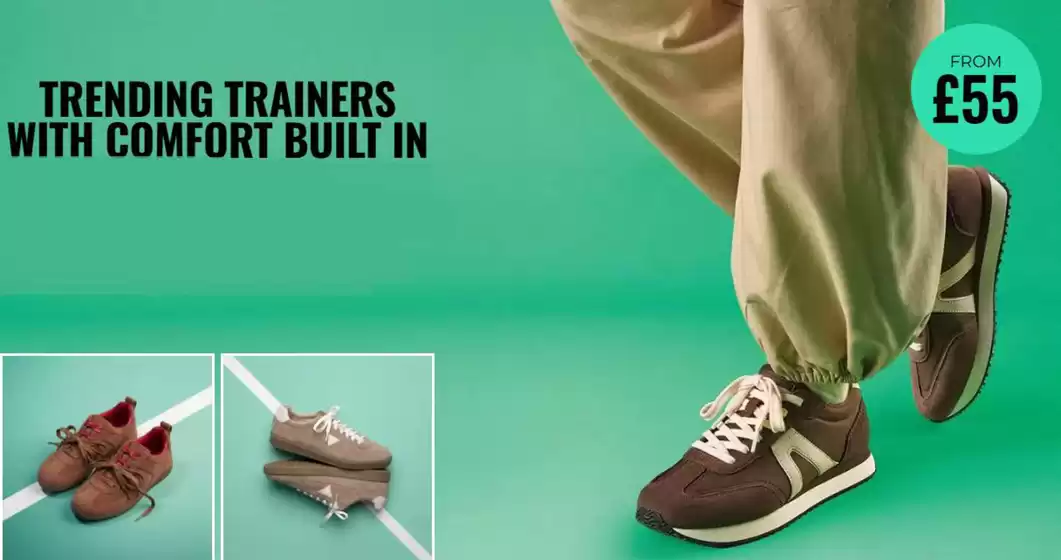 Clarks catalogue | Trending Trainders With Comfort Built In | 2026-10-06T00:00:00.000Z - 2026-10-22T00:00:00.000Z