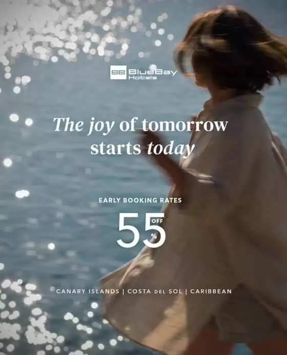 Bluebay Hotels catalogue | The Joy Of Tomorrow Starts Today | 2026-10-06T00:00:00.000Z - 2026-10-21T00:00:00.000Z