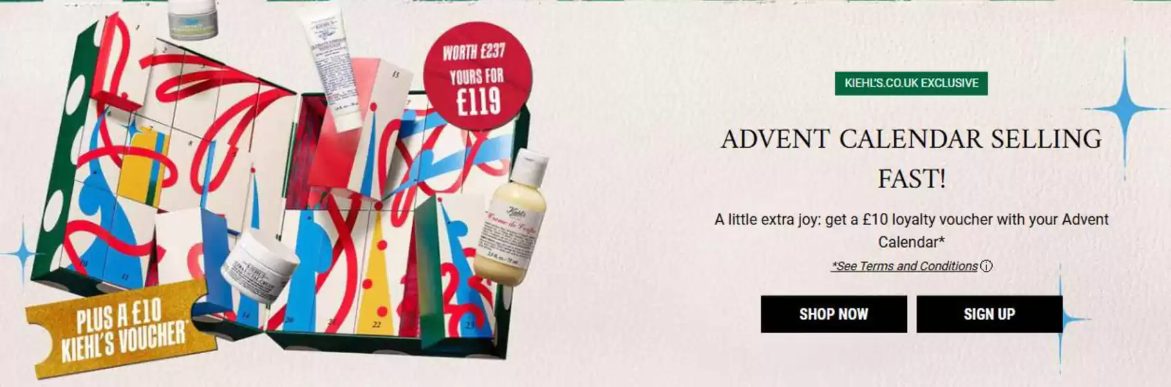Kiehl's catalogue in Westcliff on Sea | Advent Calendars Selling Fast! | 2026-10-06T00:00:00.000Z - 2026-10-24T00:00:00.000Z