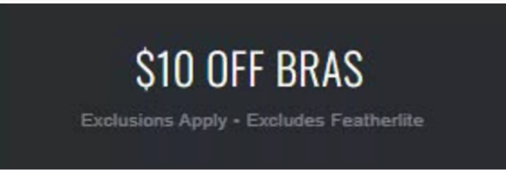La Senza catalogue | $10 Off Bras | 2026-10-07T00:00:00.000Z - 2026-10-31T00:00:00.000Z
