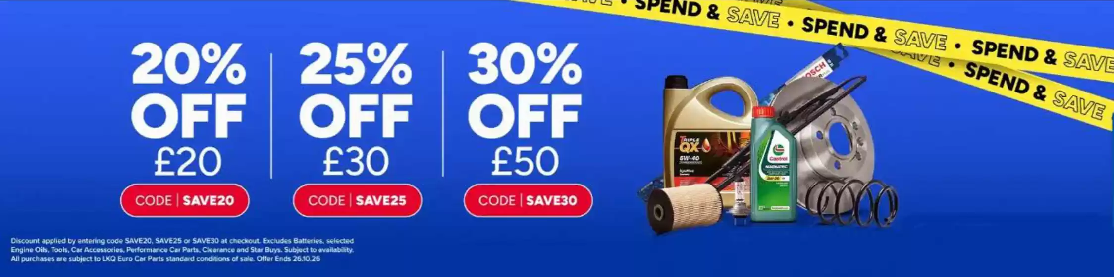 Euro Car Parts catalogue in Bramford | 20% Off / 25% Off / 30% Off | 2026-10-12T00:00:00.000Z - 2026-10-26T00:00:00.000Z