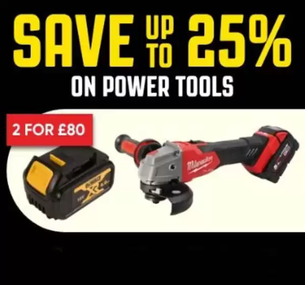 Toolstation catalogue in Storrington | Save Up To 25% On Power Tools! | 2026-10-13T00:00:00.000Z - 2026-10-28T00:00:00.000Z