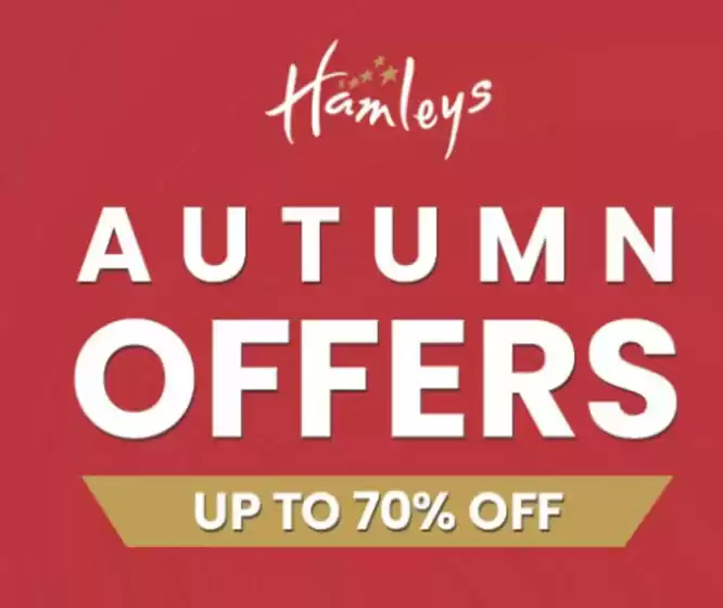 Hamleys catalogue | 50% Off Huggables | 2026-10-15T00:00:00.000Z - 2026-11-05T00:00:00.000Z