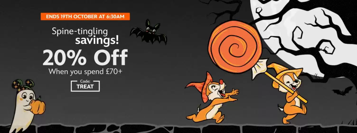 Disney Store catalogue in Frinton-Walton | Spine - Tingling Savings! | 2026-10-15T00:00:00.000Z - 2026-10-19T00:00:00.000Z